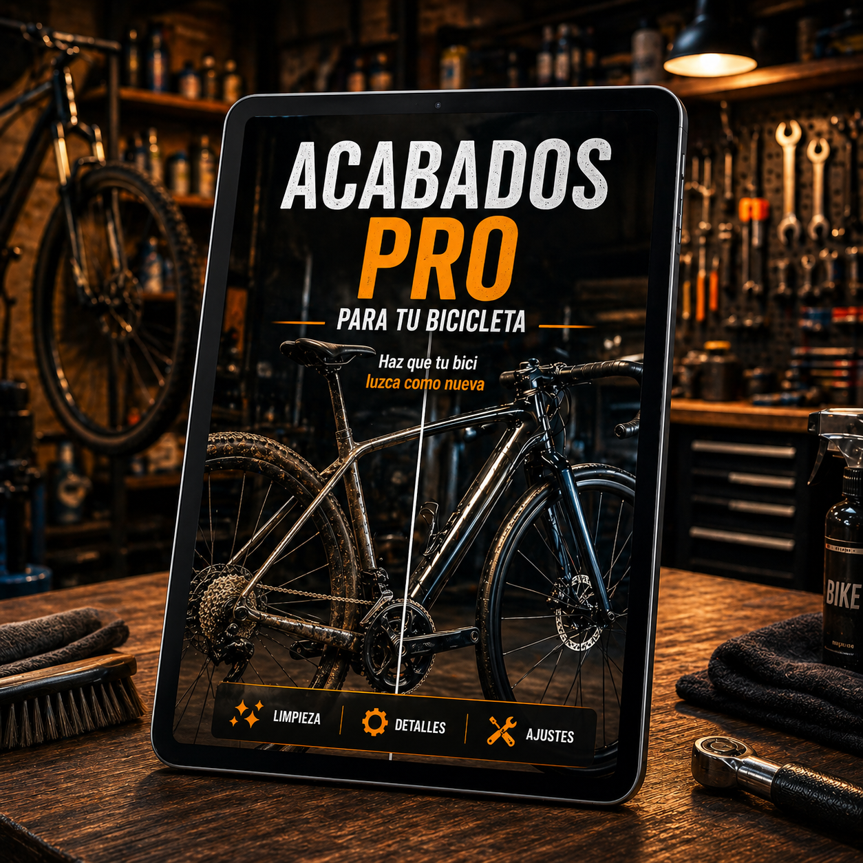 Acabados Pro Bici Libre - Detailing Profesional