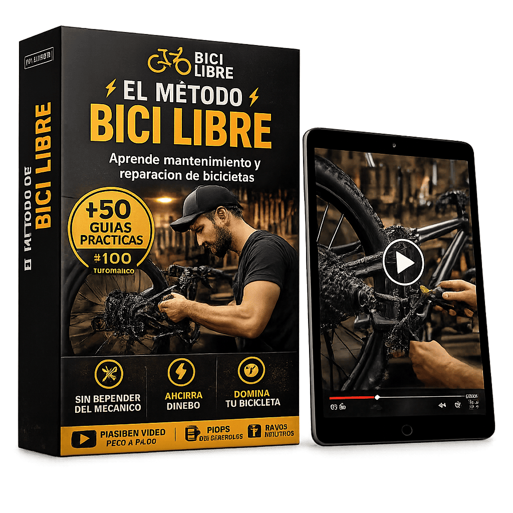 Bici Libre™ — De Cero a Experto Reparando Bicicletas + 3 BONOS de regalo